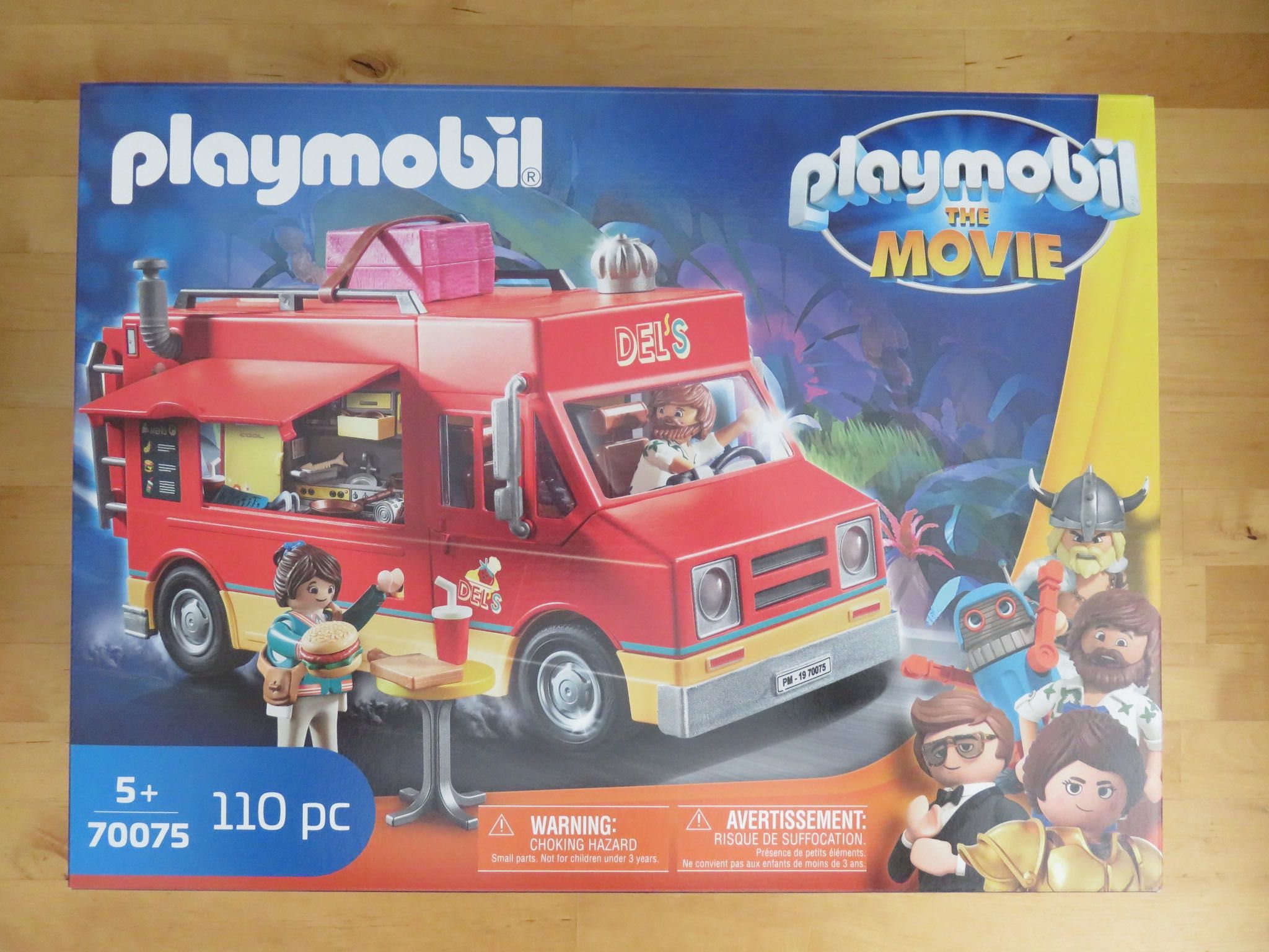 PLAYMOBIL the movie 70075 DELL'S TRUCK novo e selado (42,95€ orig.)