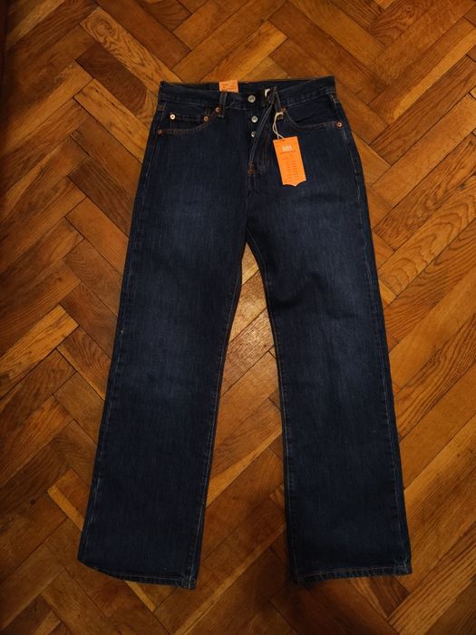 Jeansy Levi’s 501 • Nowe z metkami • W29 L30 • Oryginał