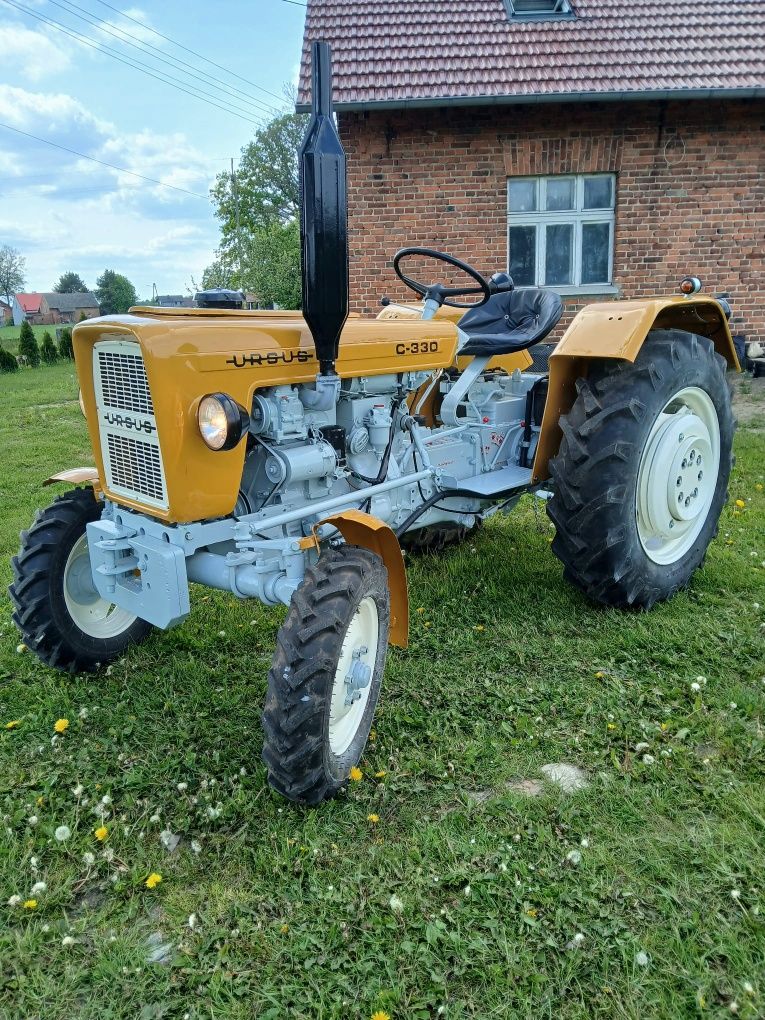 Ursus c330 odrestaurowany zarejestrowany