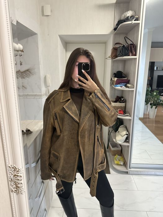 Куртка з натуральної шкіри