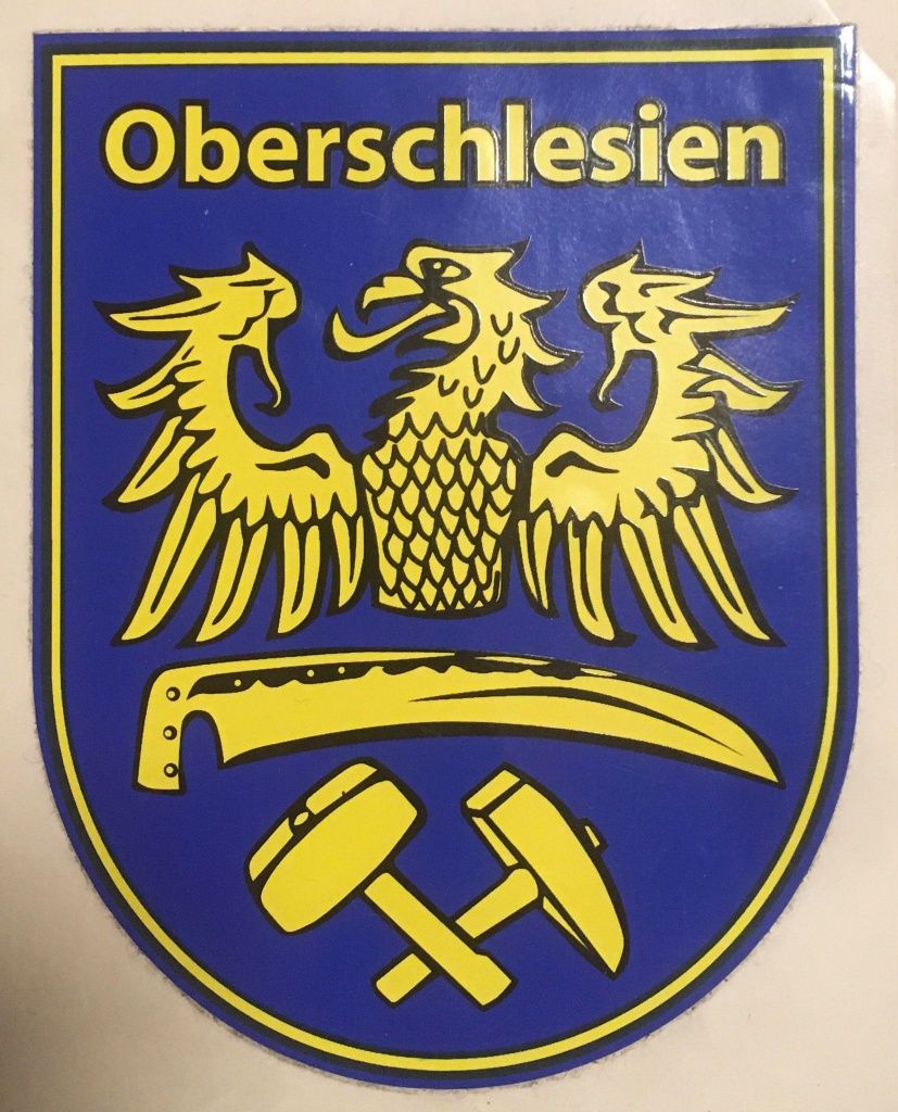 Oberschlesien naklejka samoprzylepna