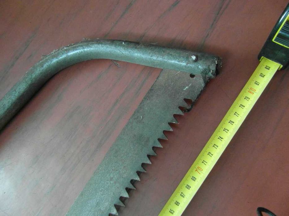 Piła ręczna stara _Retro piła PRL _do ozdoby kolekcji  lub naostrzenia
