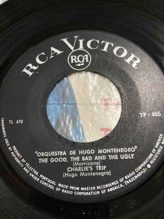EP Hugo Montenegro Morricone Banda Sonora O Bom, o Mau e o Vilão