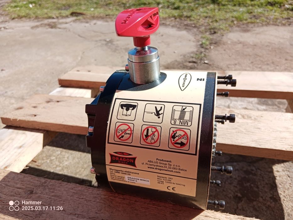 Przekładnia kompletna Dragon Winch DWM 12000, 13000, 10000. Nowa