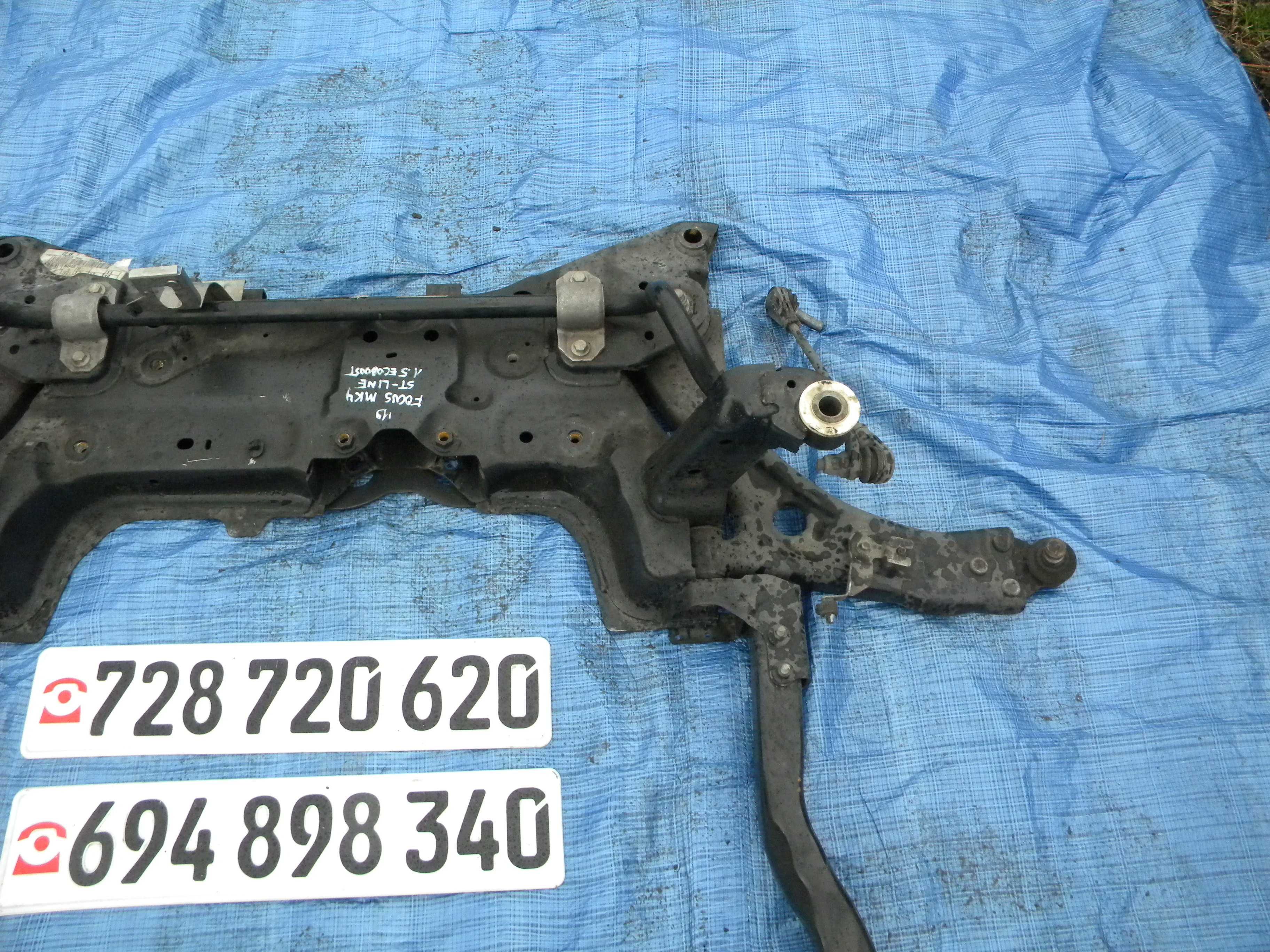 FOCUS MK4 ST-Line 1.5 Ecoboost Sanki Kołyska Ława Przód Strefa Kły