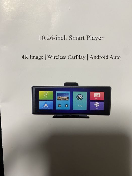 Car multimedia player 10.26 Сенсорний + 2 камери