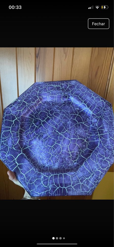 Conjunto de objetos de decoração