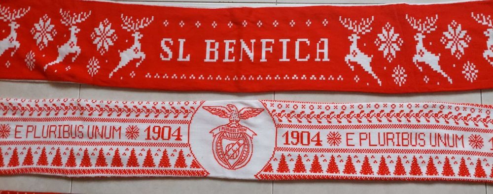 2 cachecois do Benfica de Natal