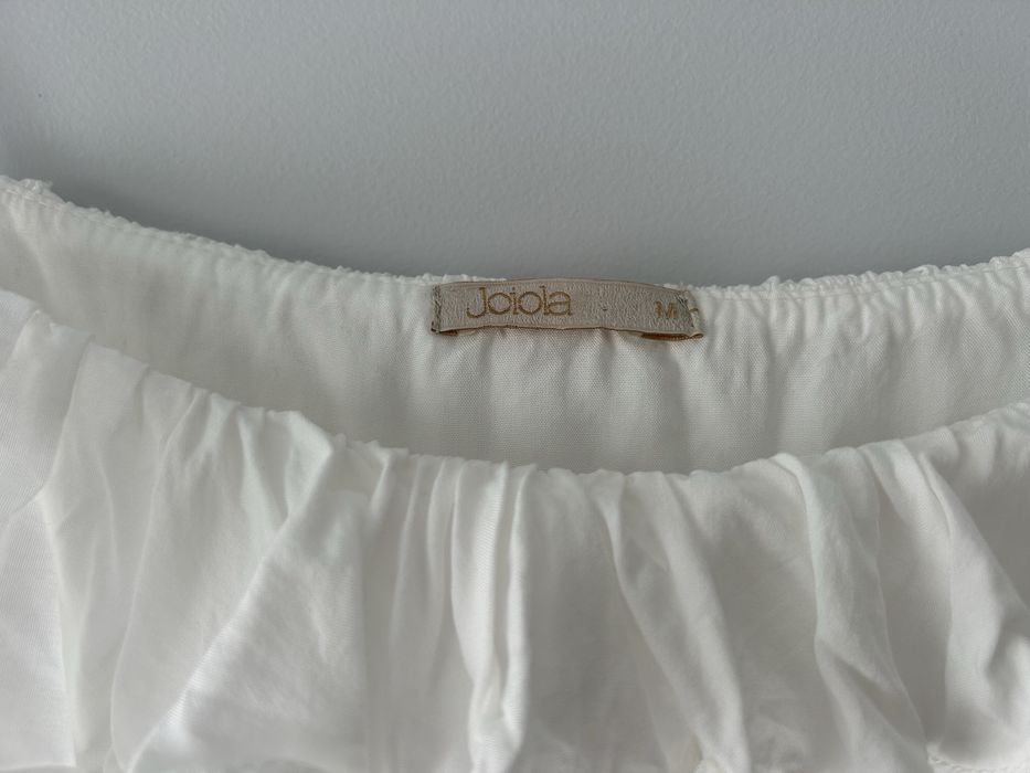 Vestido branco longo de renda Joiola (novo, original do Brasil)