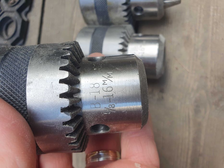 Uchwyt wiertarski Rexon/METABO 3-16 mm B18 5 szt sprawne