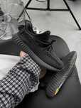 Кросівки Adidas Yeezy Boost 350 Cinder Black premium
