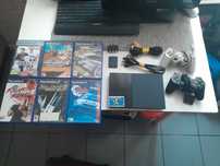 Konsola PS2 Slim SCPH 90004 w pełni sprawna+ 6 gier Oryginalne pady !