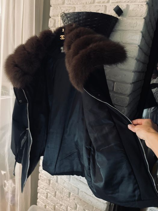 Парка з хутром соболя