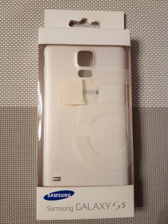 Oryginalna, biała tylna klapka, osłona baterii - Samsung Galaxy S5