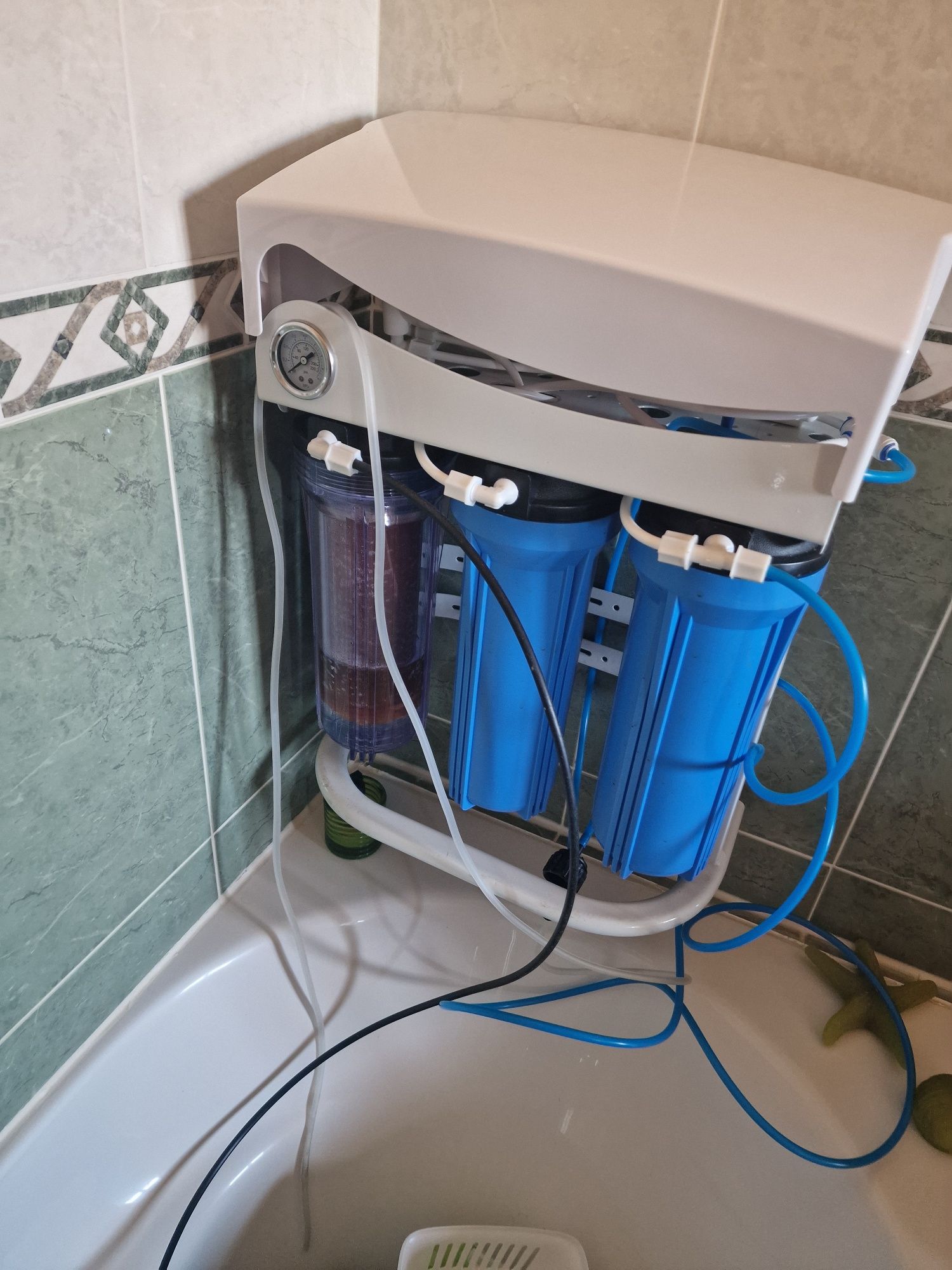 Filtragem agua osmo