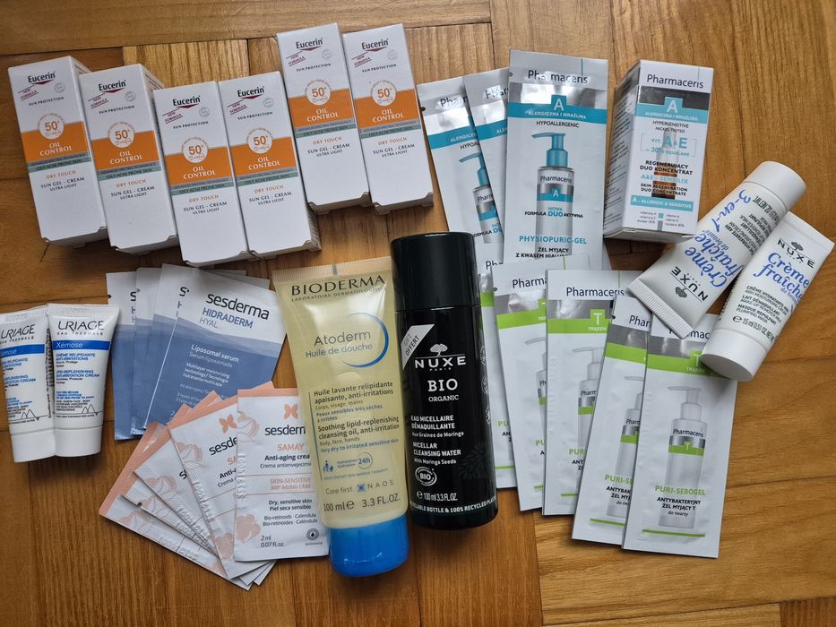 Bioderma nuxe uriage sesderma pharmaceris mini