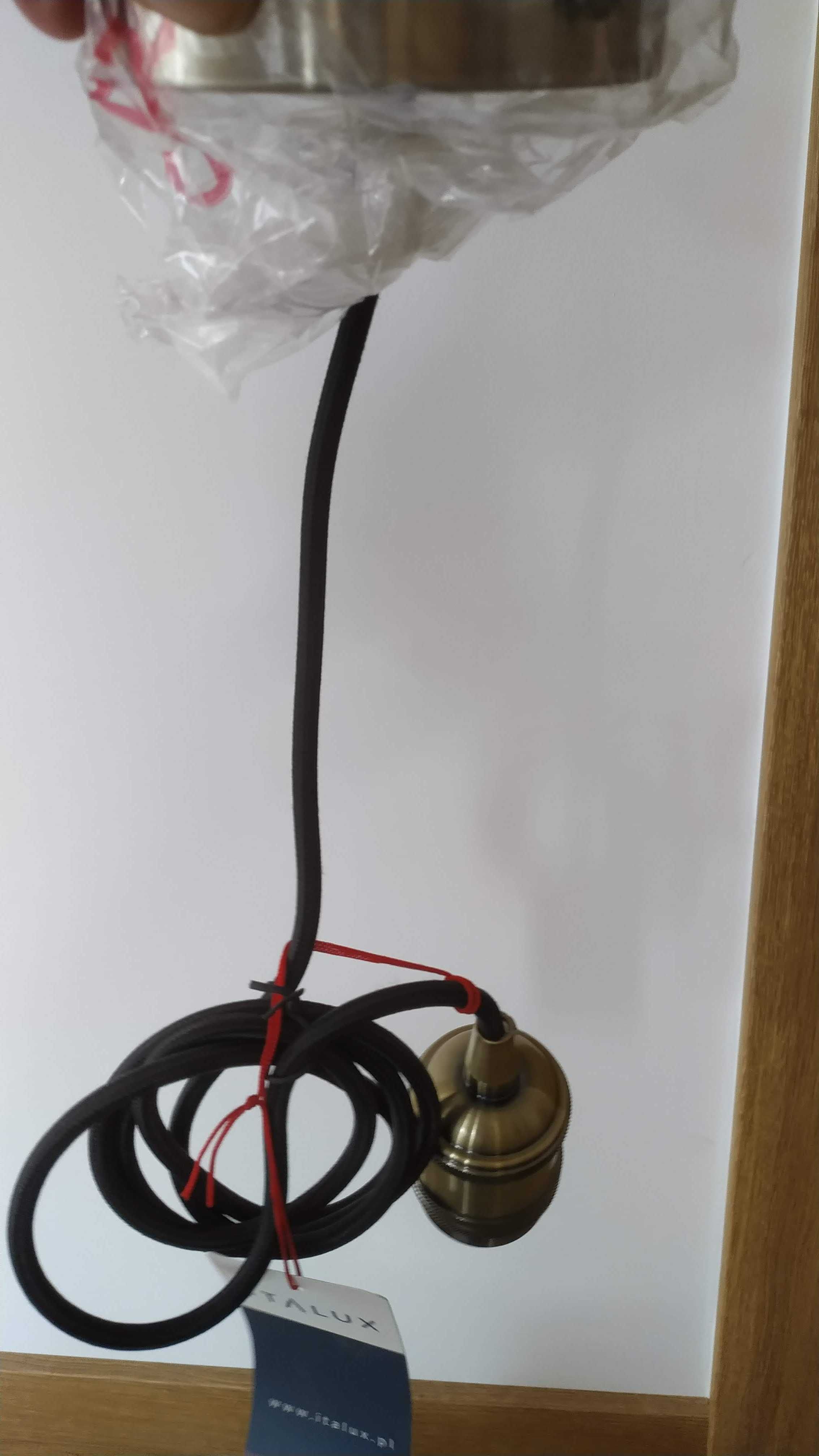 Lampa wisząca Classo DS-M-034 ANTIQUE BRASS_ITALUX
