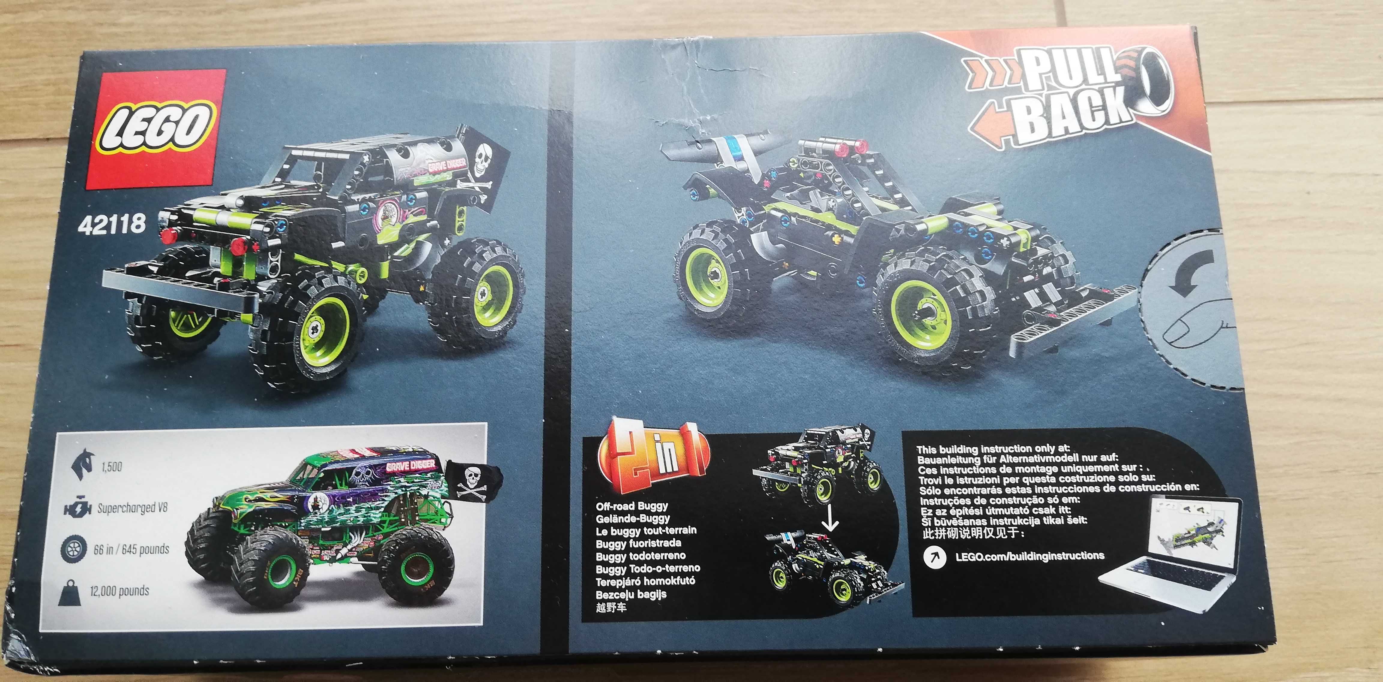 LEGO Technic 42118 Monster Jam Grave Digger