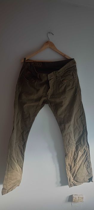 Casualowe spodnie 36/34 bawełna