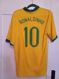 Koszulka piłkarska reprezentacja Brazylii Ronaldihno #10 nike