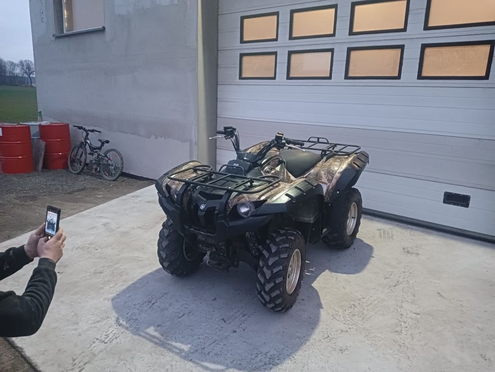 Yamaha Grizzly 700Fi 4x4 Wspomaganie , Wyciągarka