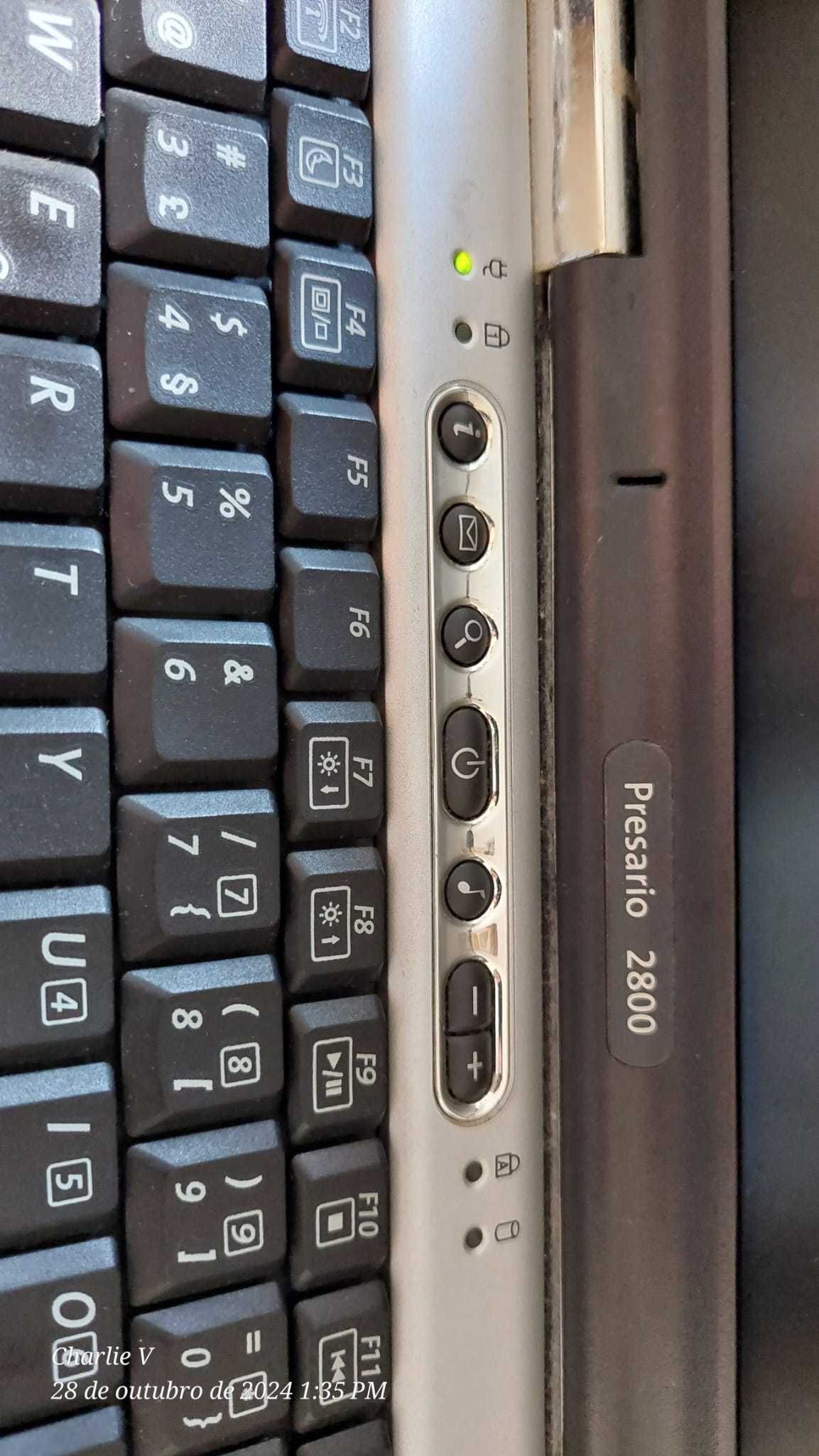 Portátil Compaq Presario 2800