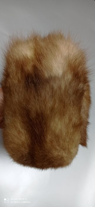 Czapka damska futro lis