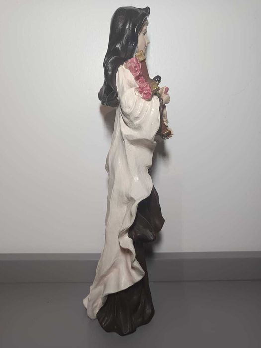 Santa Rita de Cássia em Porcelana – Arte Sacra (35 cm)