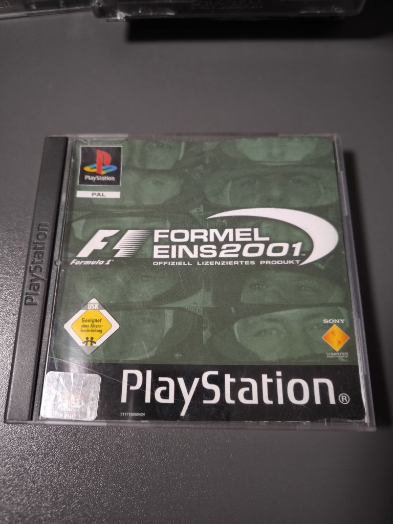 Formel eins 2001 PlayStation 1 ps1 psx formuła