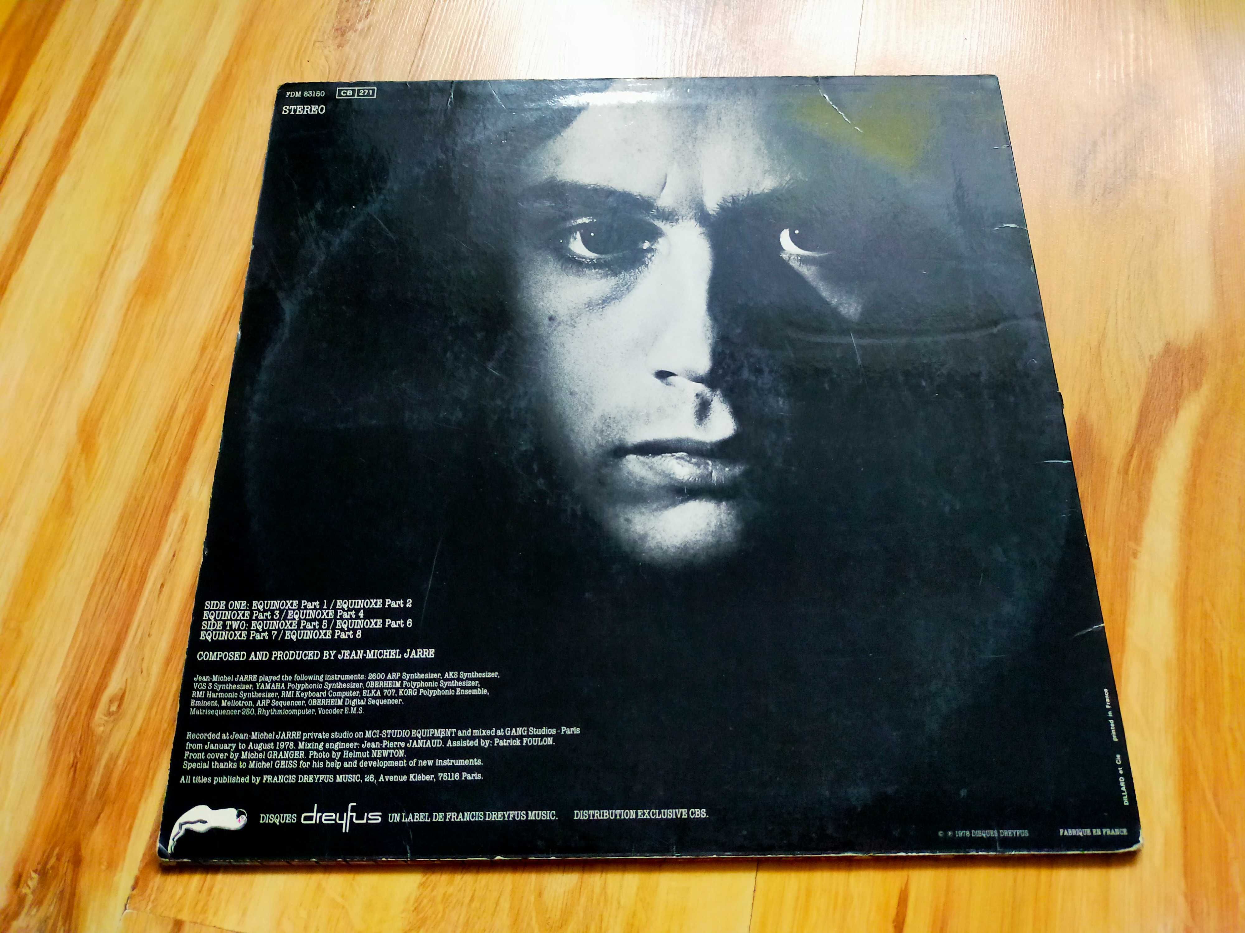 Jean Michel Jarre - Equinoxe Winyl 1 press