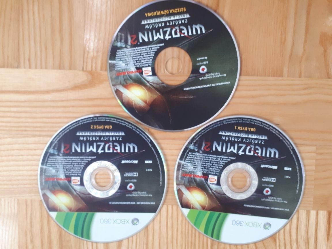 Gra Xbox 360 Wiedźmin 2. Edycja rozszerzona