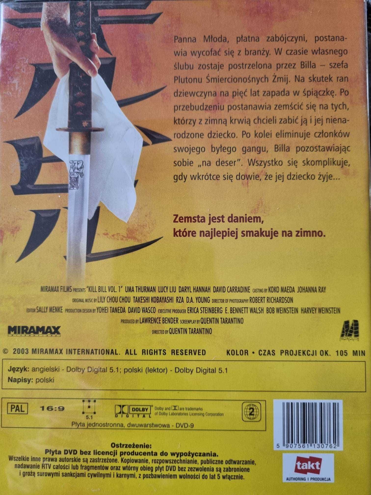 Kill Bill - film DVD - Quentin Tarantino