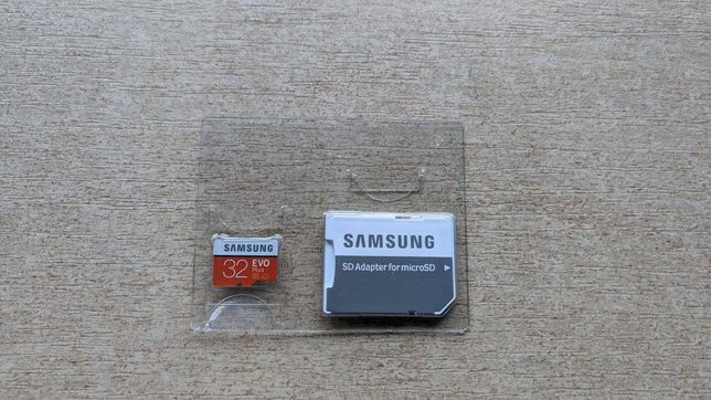 MicroSD карта памяти Samsung EVO Plus 32 Gb