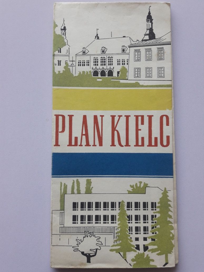 Plan Kielc 1968 rok