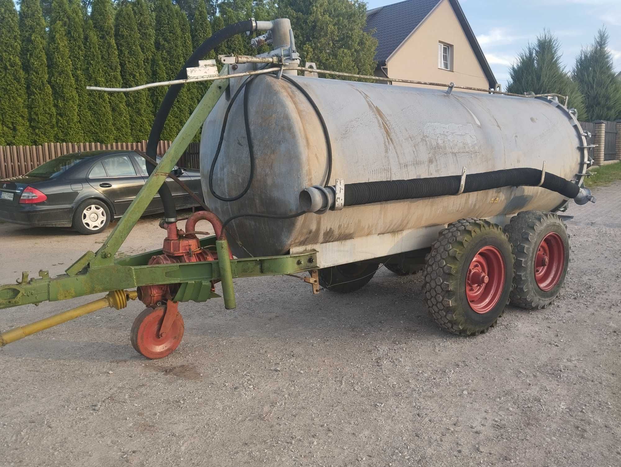 beczkowoz ocynkowany eckart 6000 l tandem