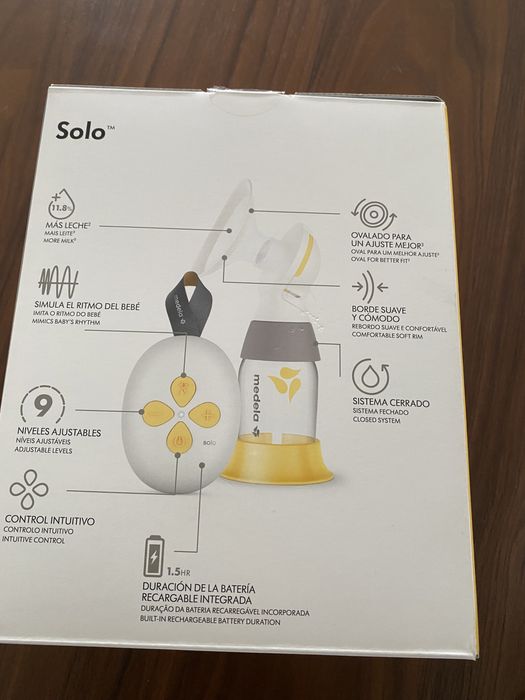 Bomba leite Solo Medela
