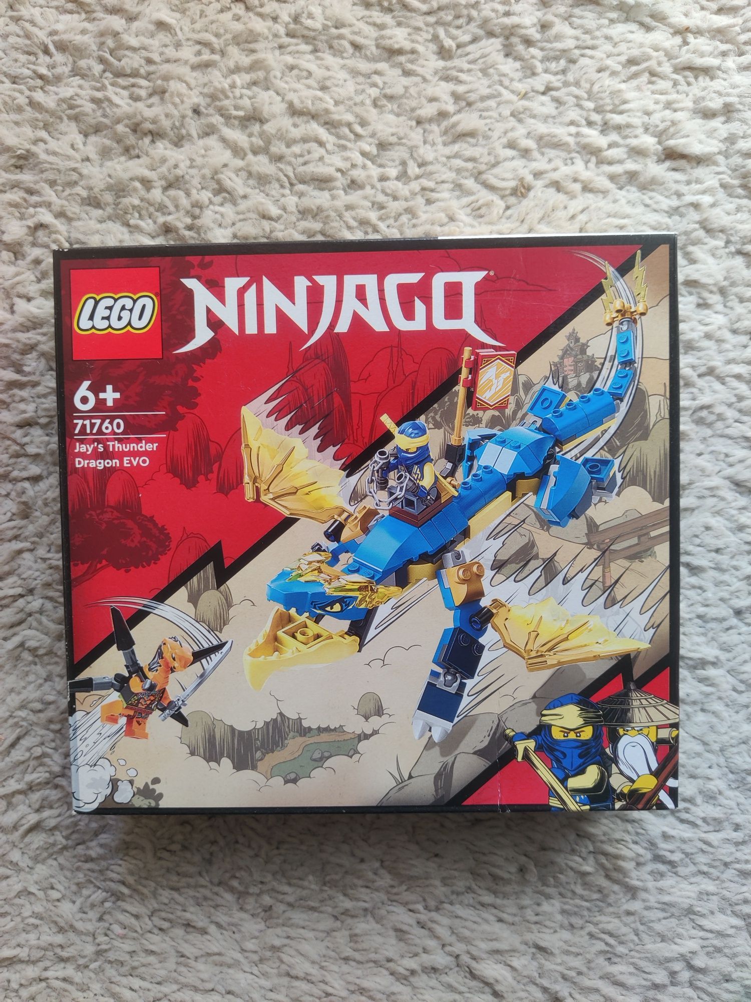 Lego Ninjago 71760 Smok gromu Jaya EVO