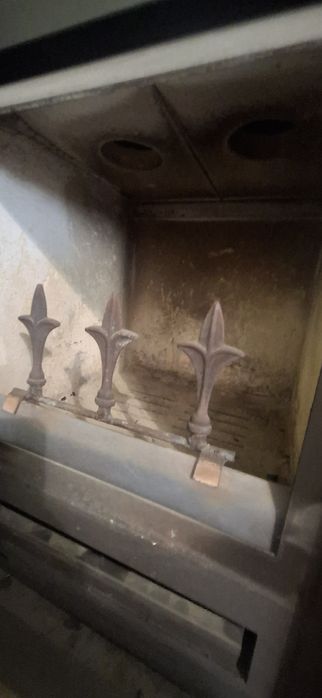 Piecyk kaflowy koza kominek jak nowy