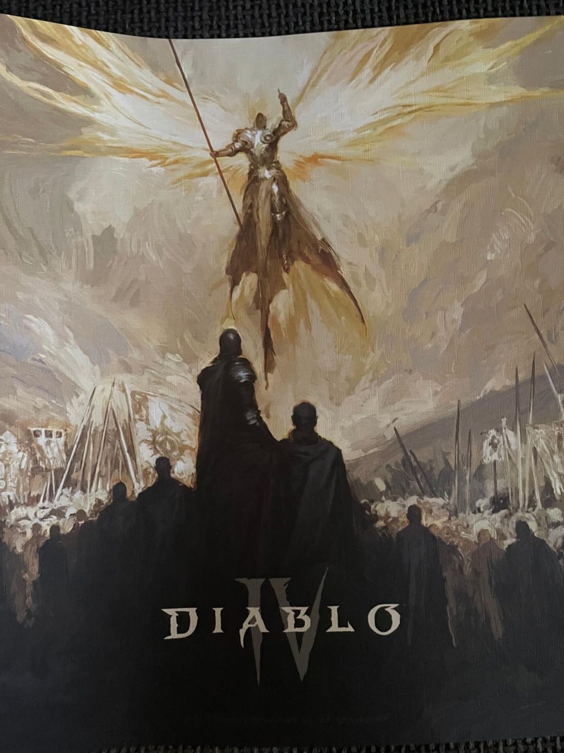 Dodatek do gry gadżet litografia Diablo IV plakat blizzard preorder