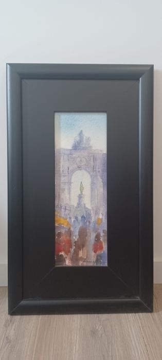 Aguarela original de António Neves