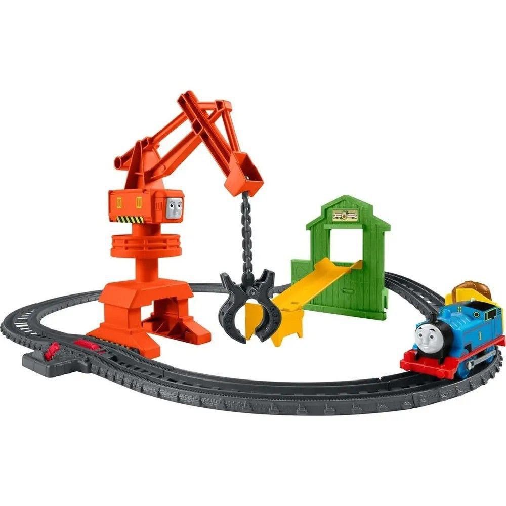 Моторизований трек кран Кассія «В порту» Trackmaster.