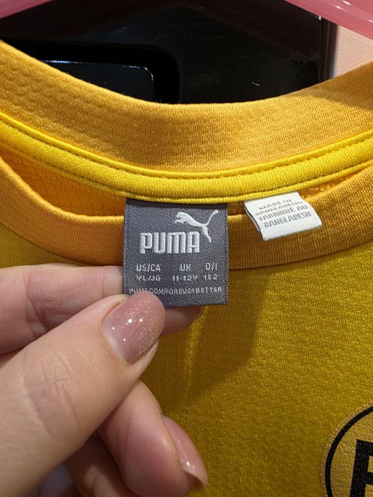 Bluzka piłkarska puma 11-12 lat 152.