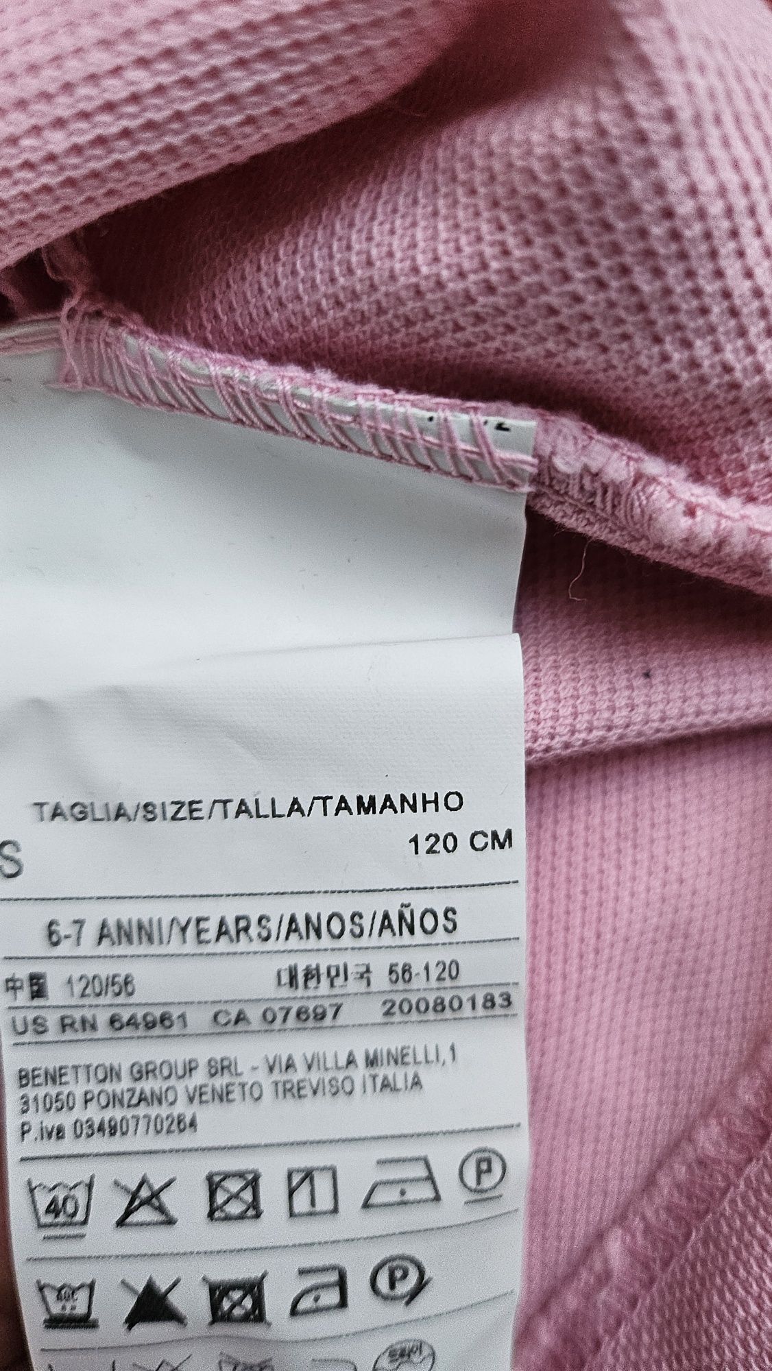 Koszulka benetton rozm.120