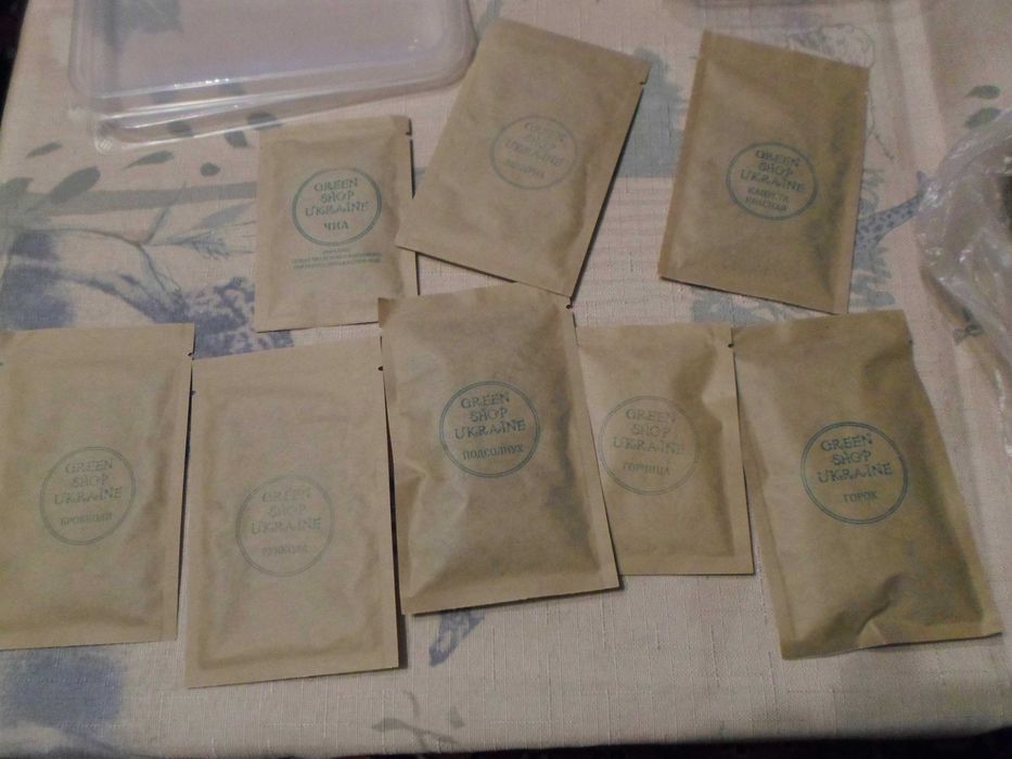 Набор для выращивания микрозелени, огород на подоконнике. Микрогрин