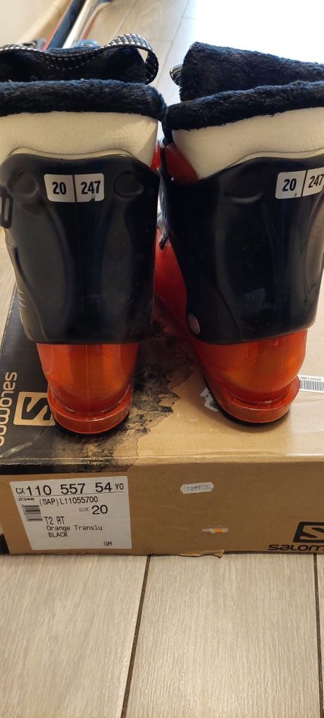 Buty narciarskie roz. 20cm eur.31 Skorupa 247mm Salomon