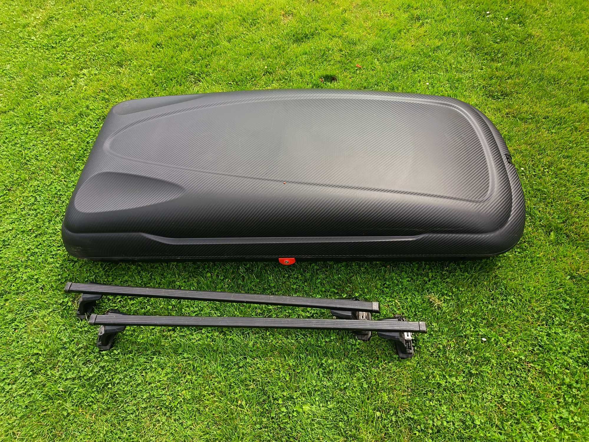 Box dachowy +uchwyty do peugeot 407 sedan