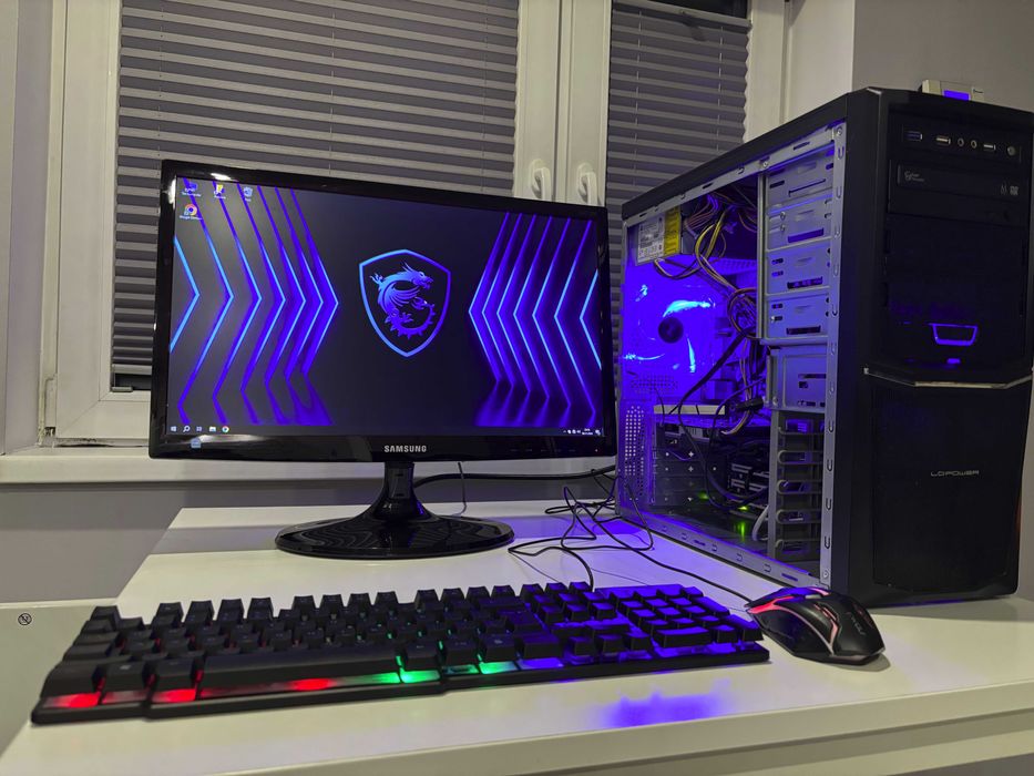 Zestaw do Gier i5 4x3.5Ghz/Ram-16GB/GTX/SSD-240GB/LED/Samsung 22''