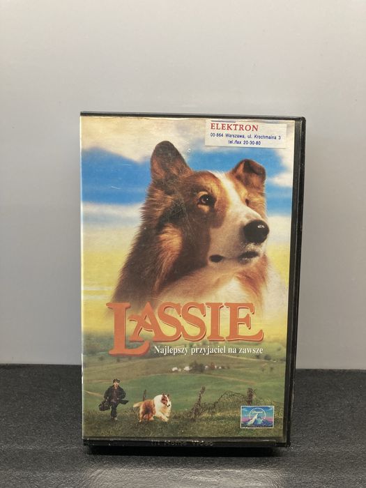 Lassie kaseta VHS 1994 ITI Polska dystrybucja
