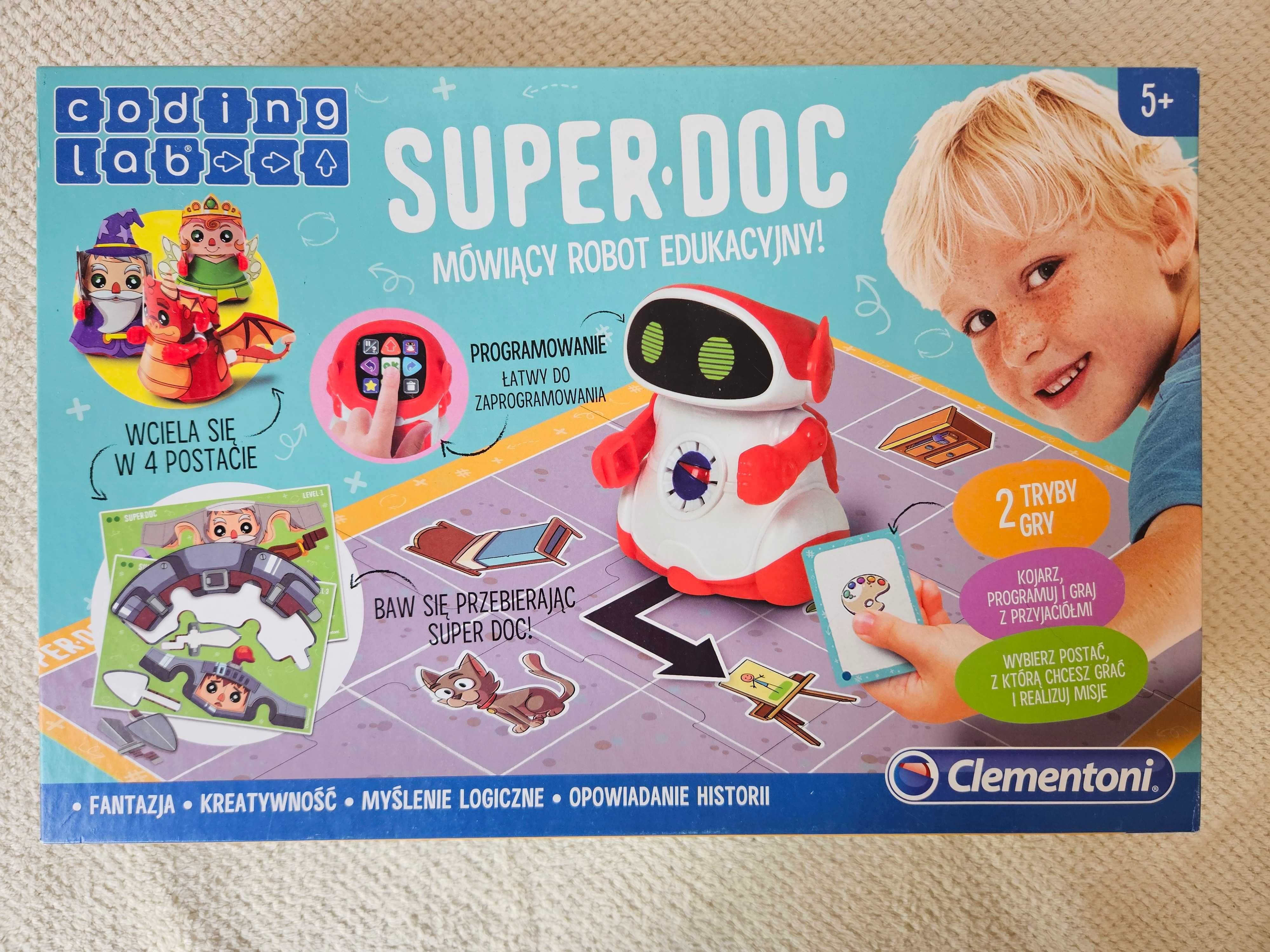 Clementoni Robot Edukacyjny Mówiący Super Doc