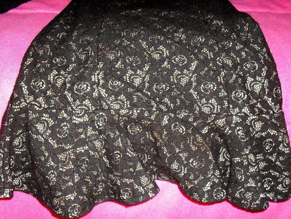 Vestido rendado, Blanco, XS, ainda C/etiqueta